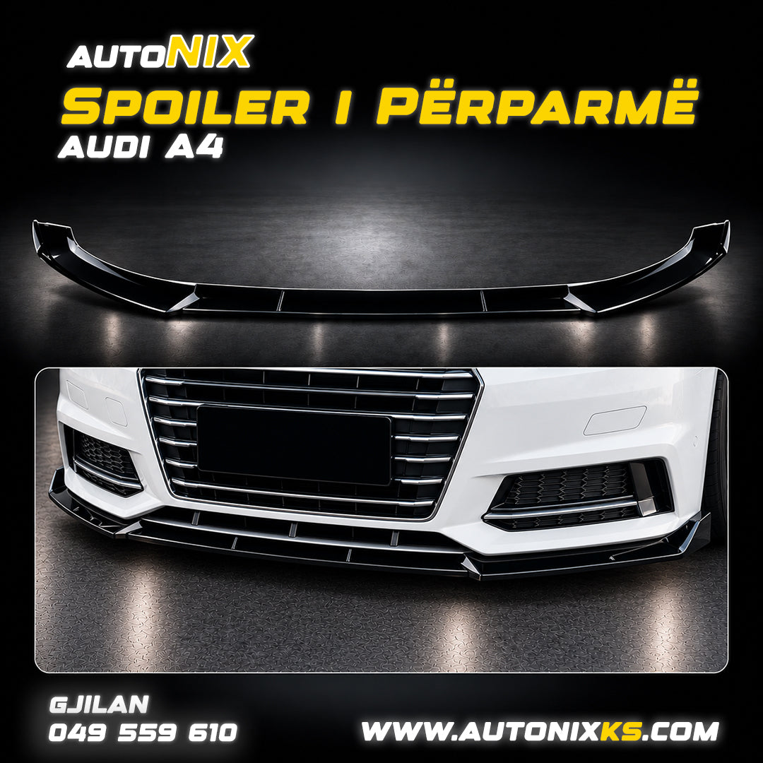 FRONT LIP për Audi A4 2015–2019