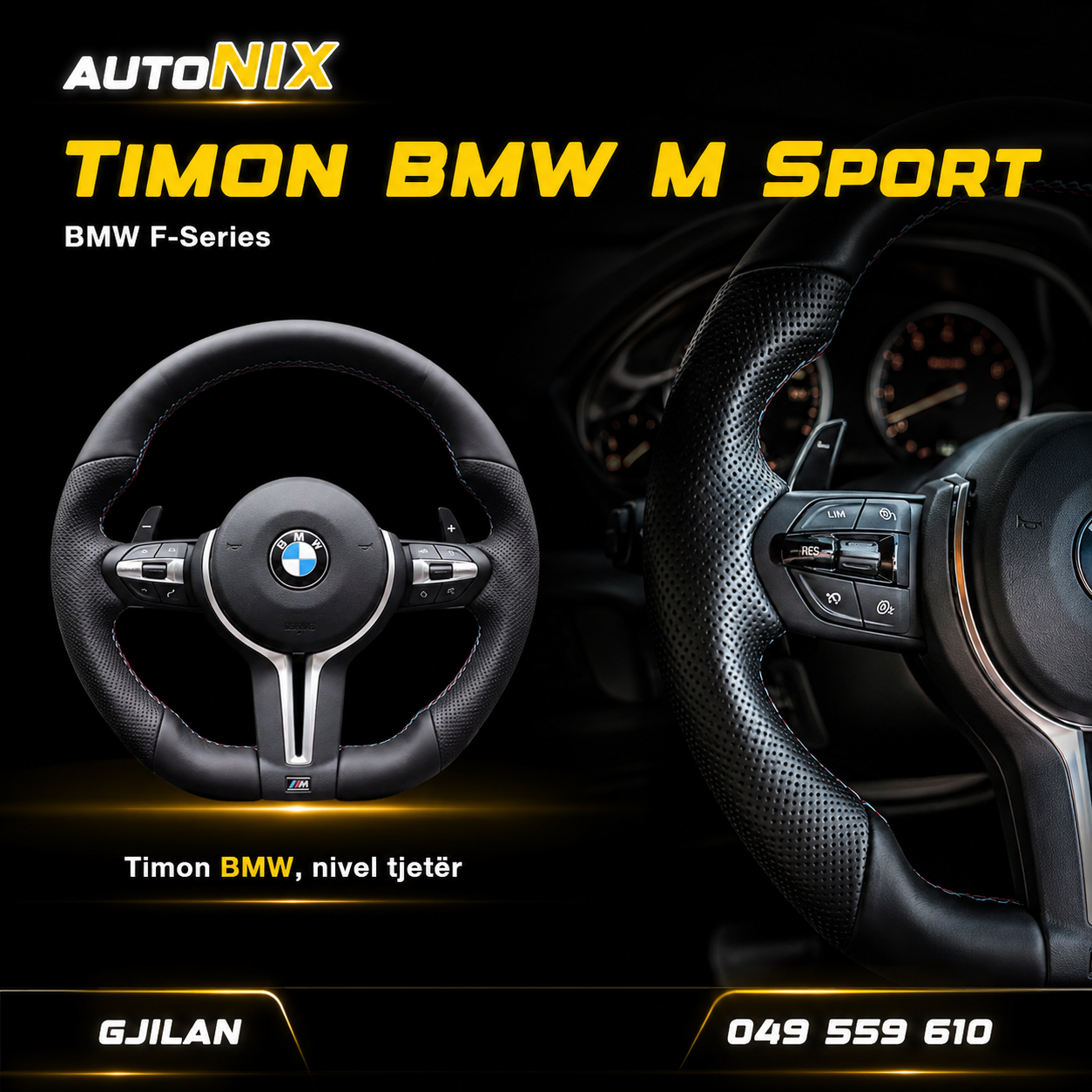 Timon M-Sport BMW F30 / F10 – Flat Bottom