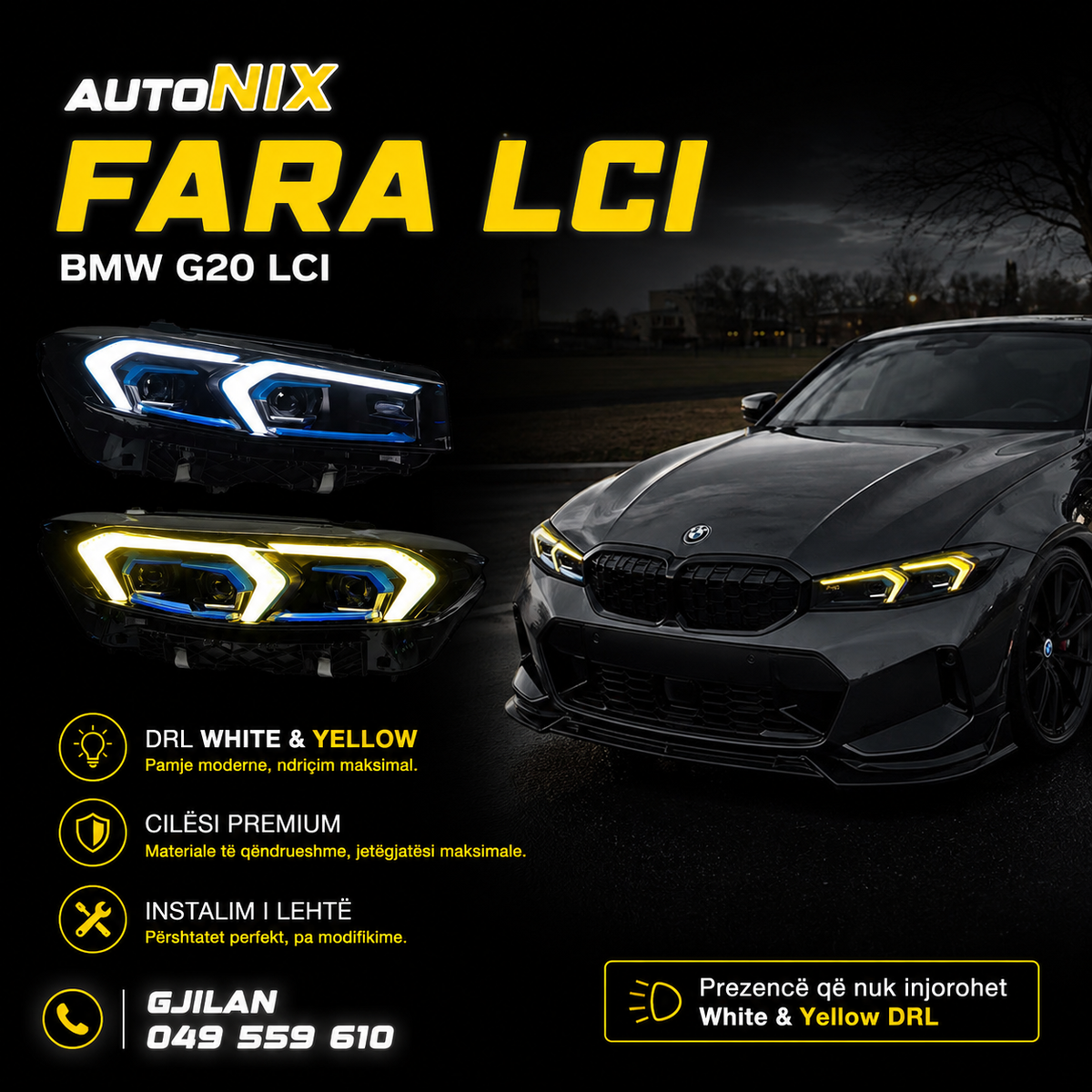 Fara LED BMW G20 LCI