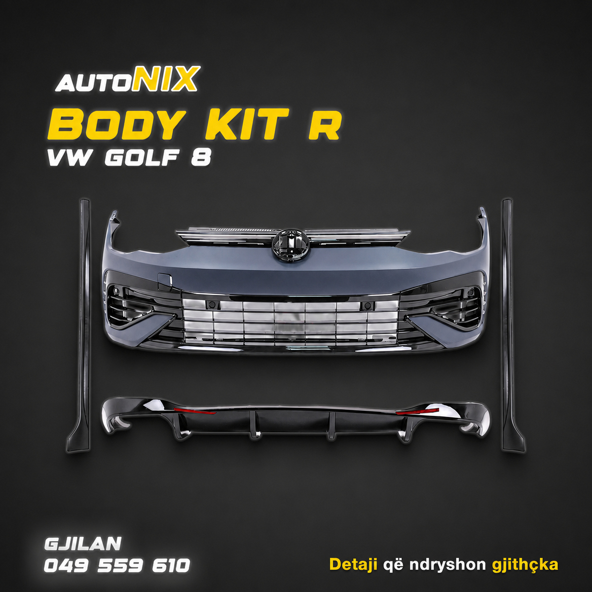 Body Kit R për VW Golf 8 | 2020+