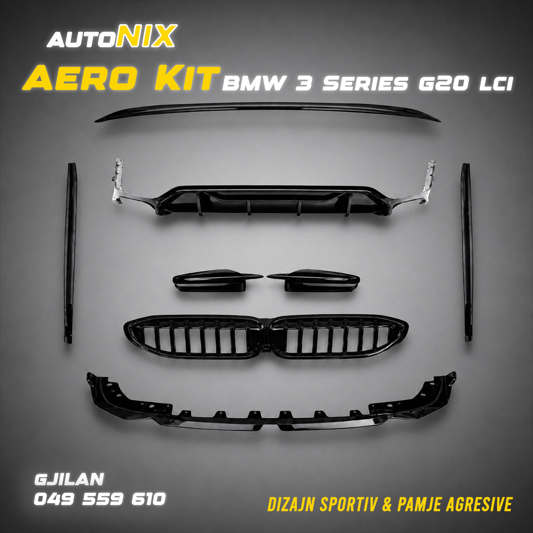 Aero Kit M Style – BMW Seria 3 G20 LCI 2022+