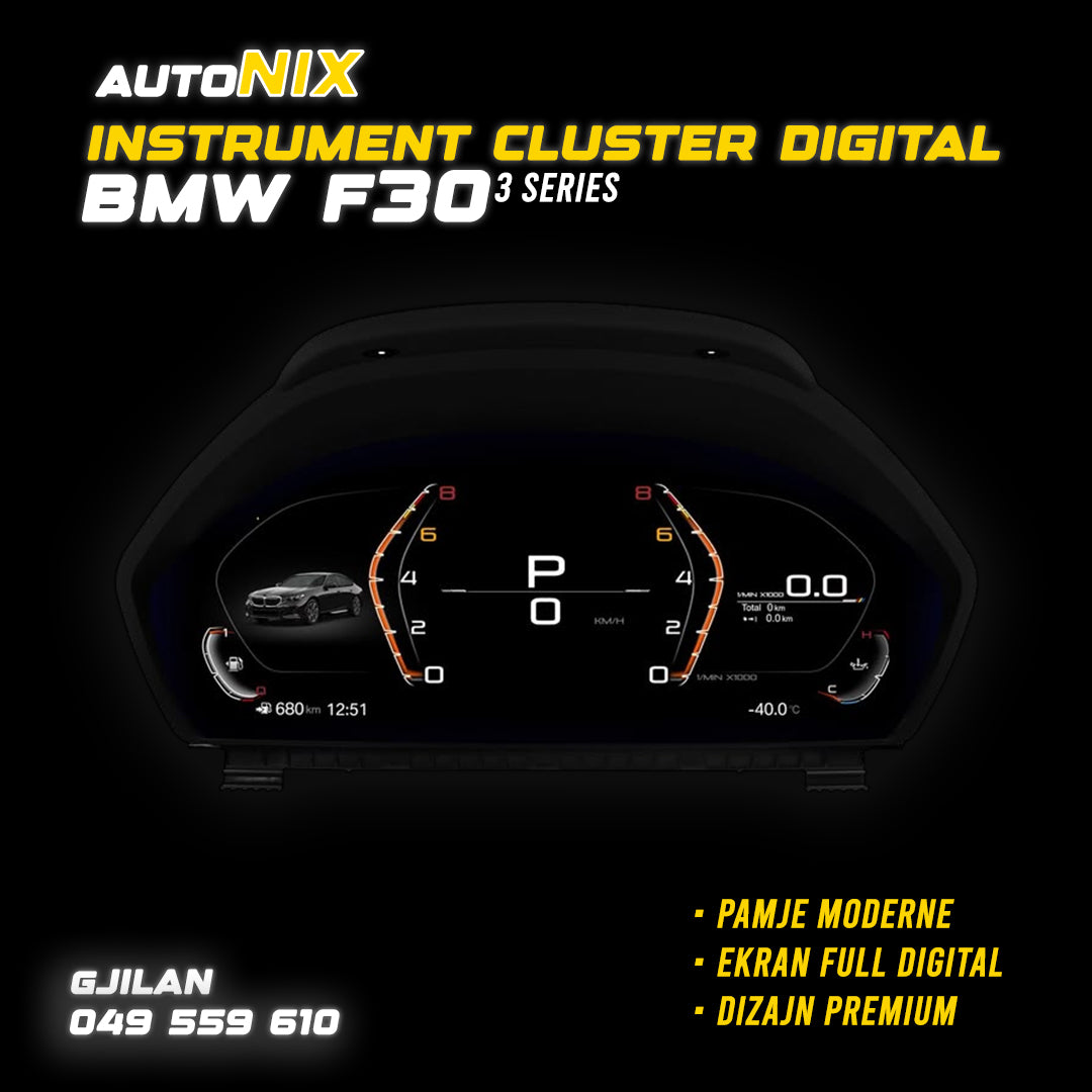 Digital Cockpit (Instrument Panel Dixhital) – BMW 3 Series F30
