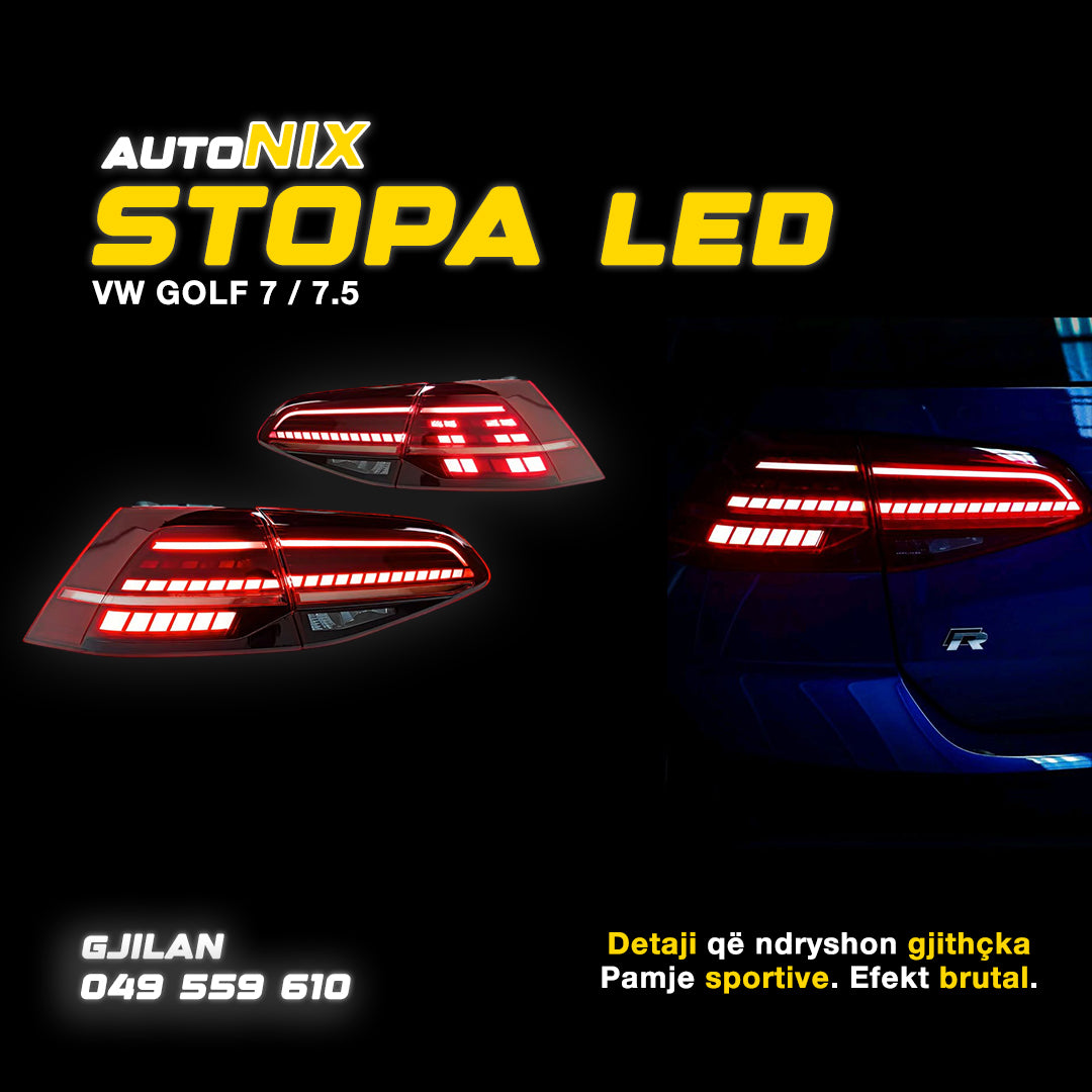 Stopa LED për VW Golf 7 / 7.5