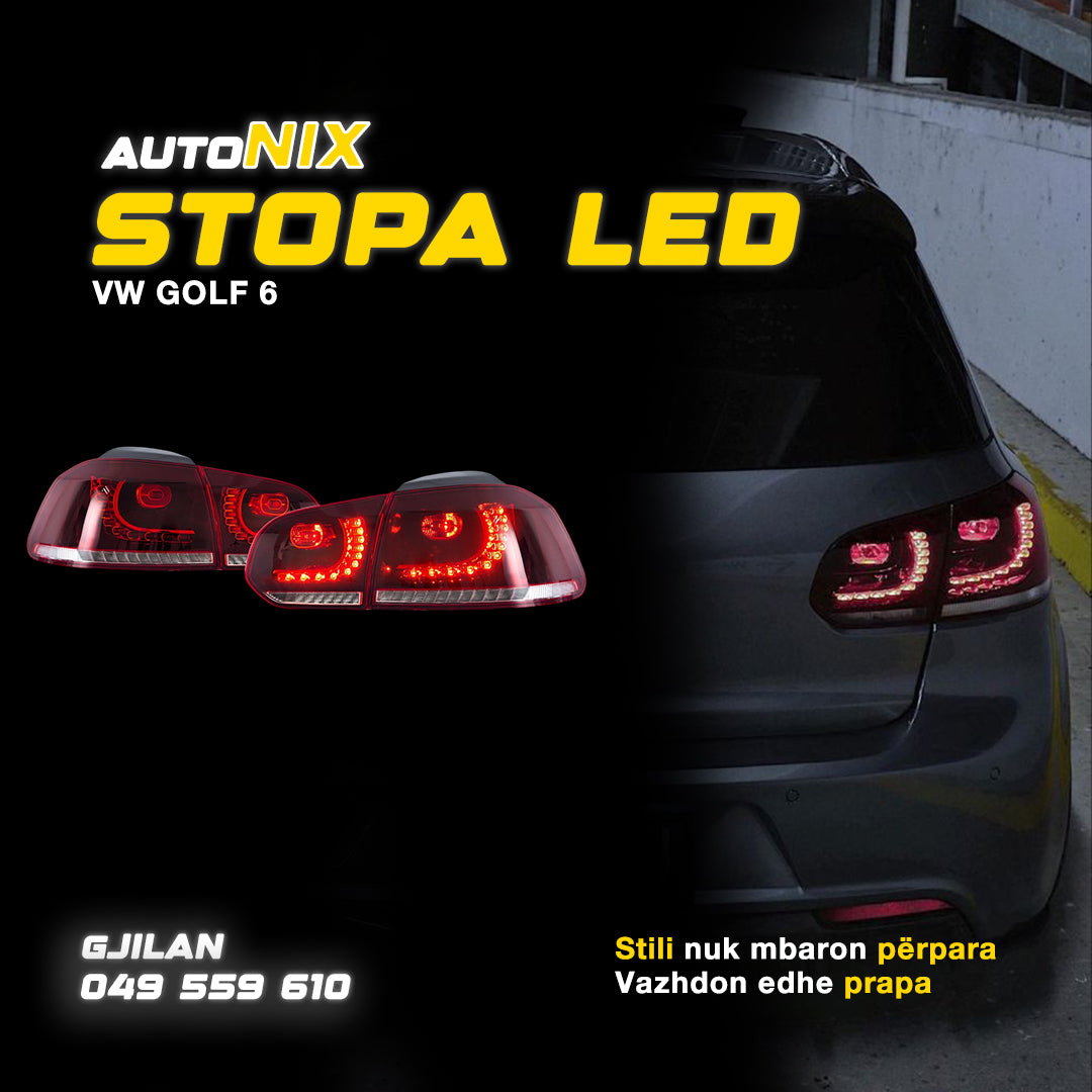 Stopa LED për VW Golf 6