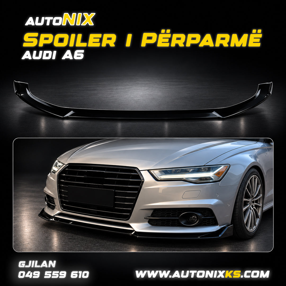 FRONT LIP për Audi A6 / S6 C7 2014–2018