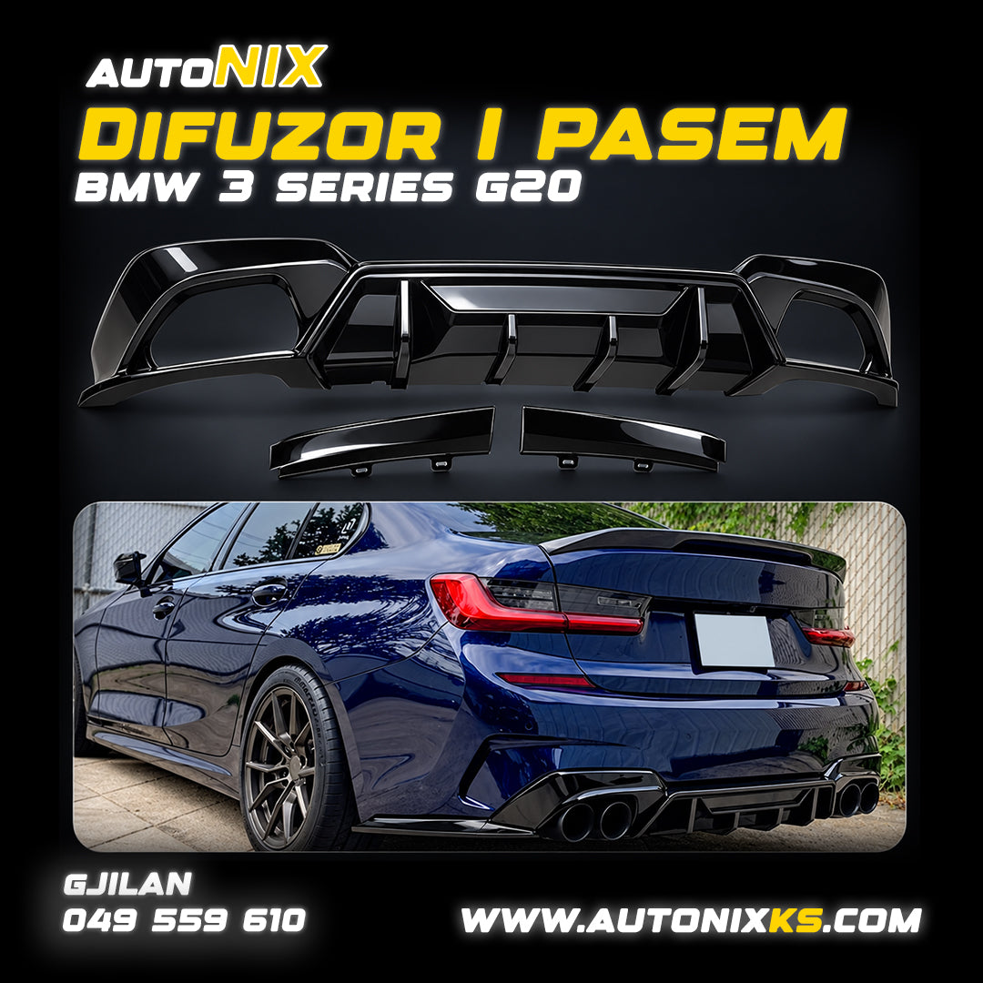 DIFUZOR I PASMË për BMW Seria 3 G20 / 2018–2023
