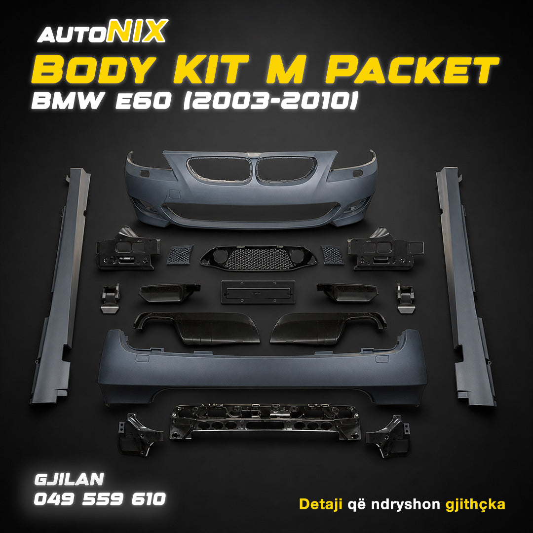 Body Kit M-Tech për BMW 5 Series E60 | 2003–2010