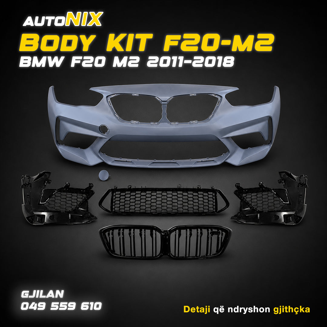 Body Kit i Përparmë për BMW F20 – Stili M2 Competition | 2011–2018