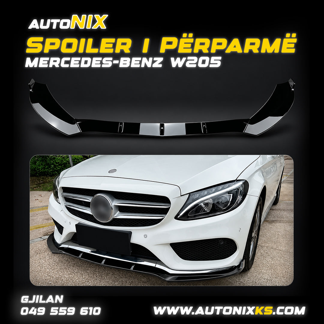 FRONT LIP për Mercedes-Benz C-Class W205 2018–2021