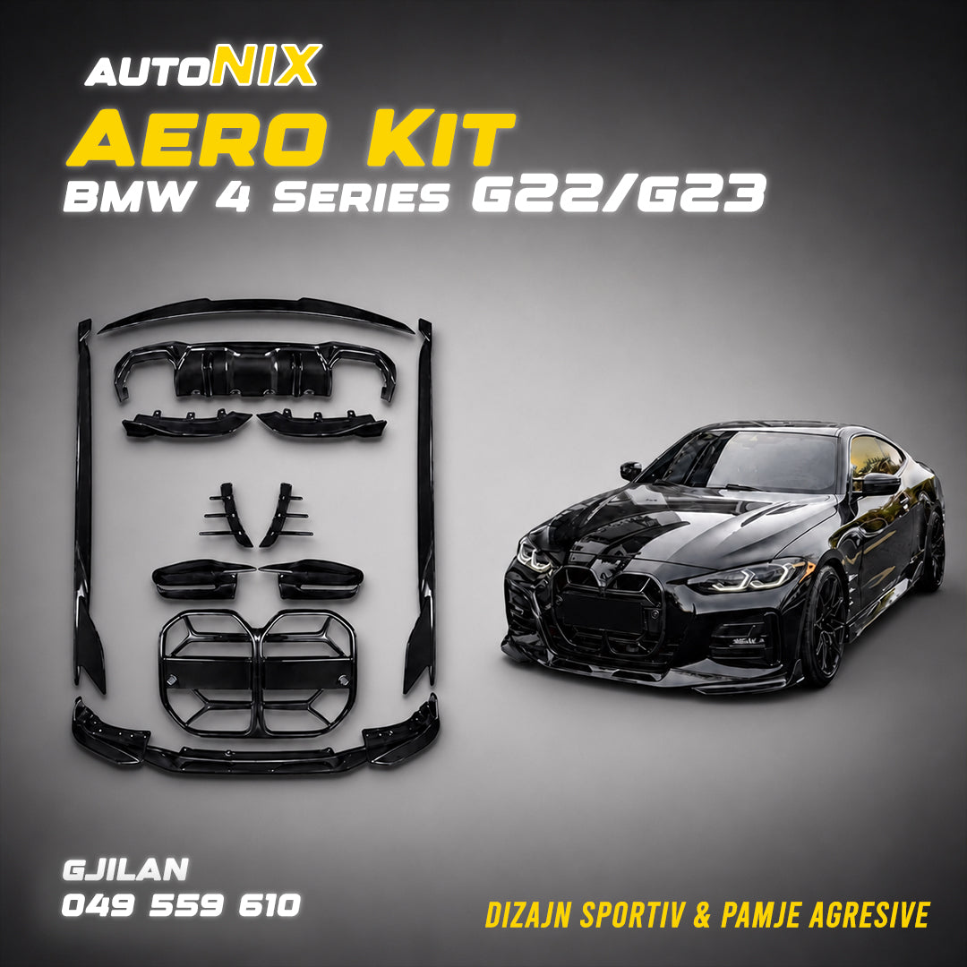 Aero Kit M Style – BMW Seria 4 G22 / G24 2020+