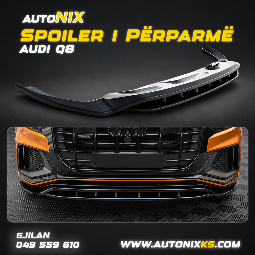 FRONT LIP për Audi Q8 / SQ8 2019–2023