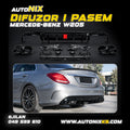 DIFUZOR I PASMË C63 S AMG për Mercedes-Benz C-Class W205 2014–2018