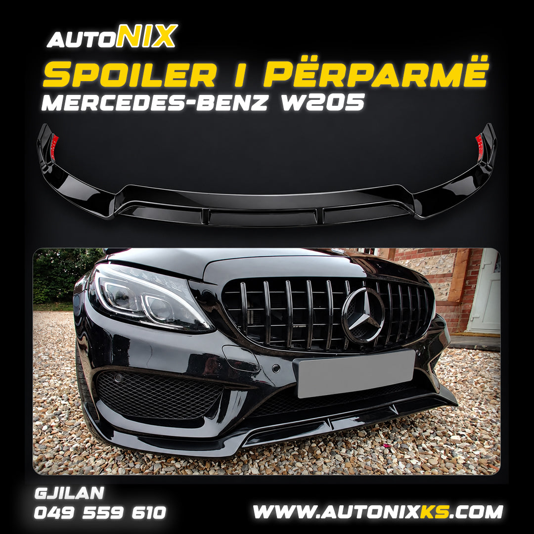 FRONT LIP për Mercedes-Benz C-Class W205 2014–2018