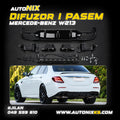 DIFUZOR I PASMË AMG Mercedes-Benz E-Class W213 2016–2018 Black Tips
