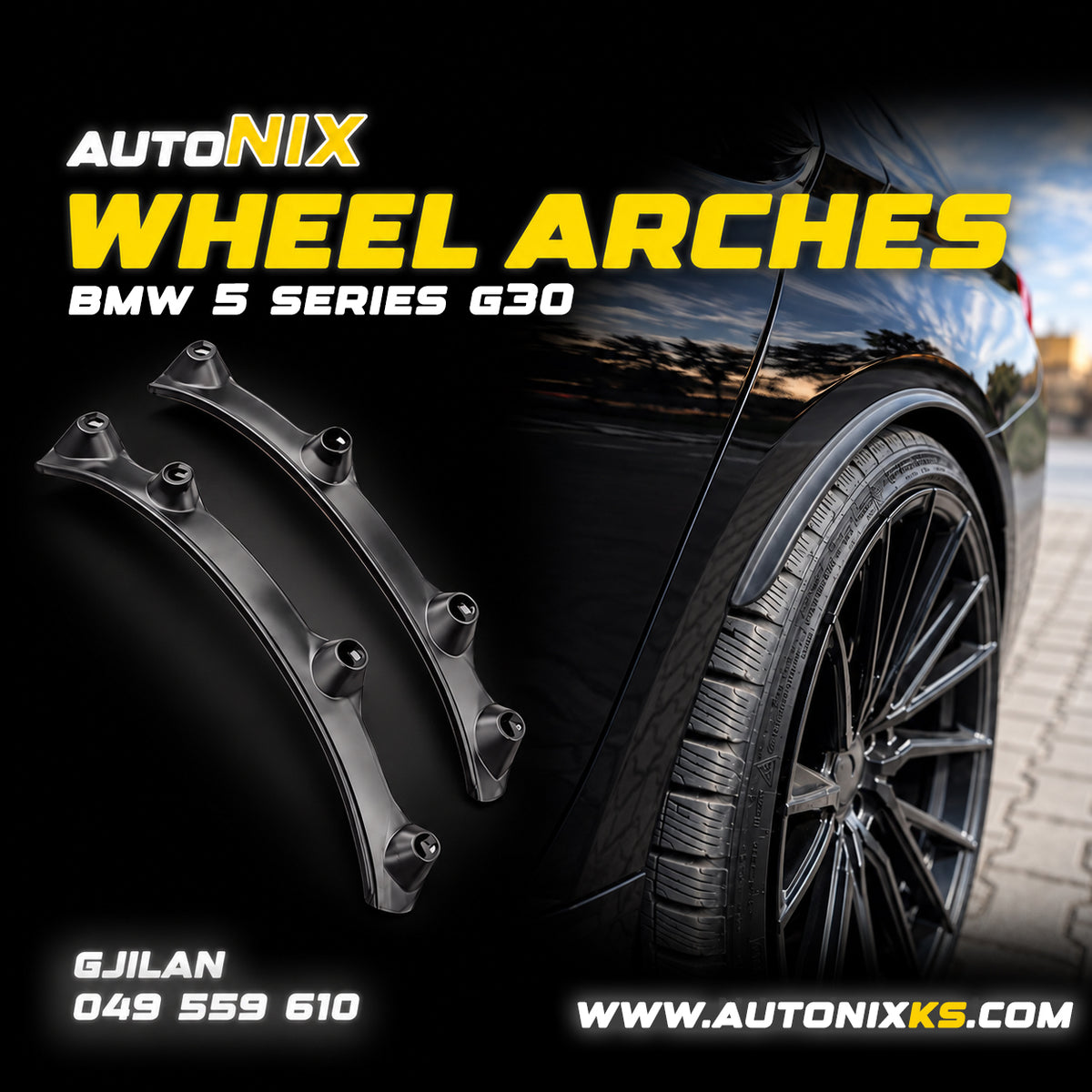 Wheel Arches M5 CS Style – BMW 5 Series G30