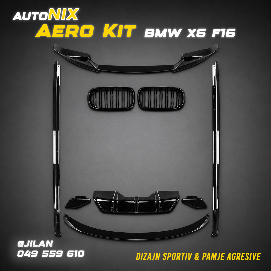 Aero Kit M Style – BMW X6 F16 2014–2019
