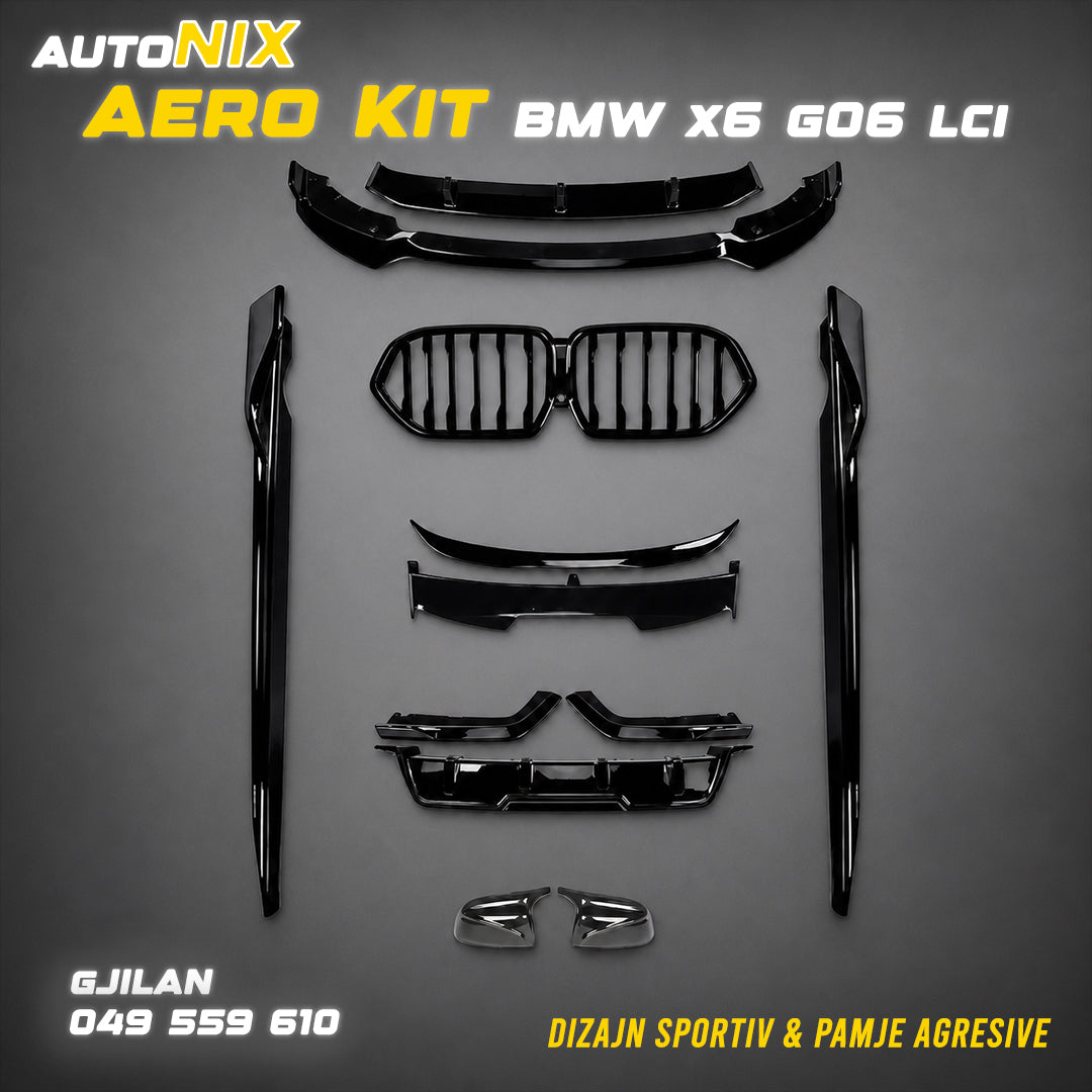 Aero Kit M Style – BMW X6 G06 Pre-LCI 2019–2023