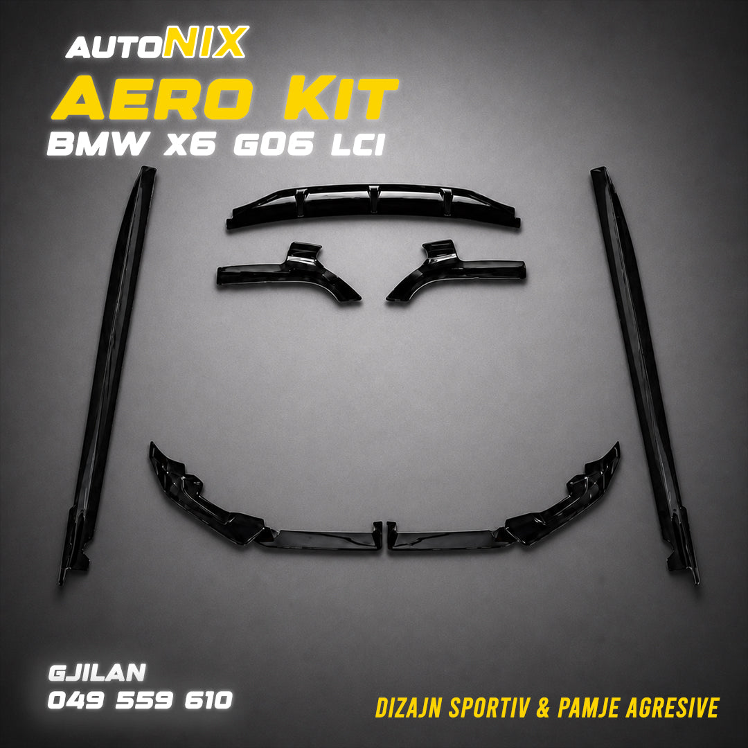 Aero Kit M Style – BMW X6 G06 LCI 2023+